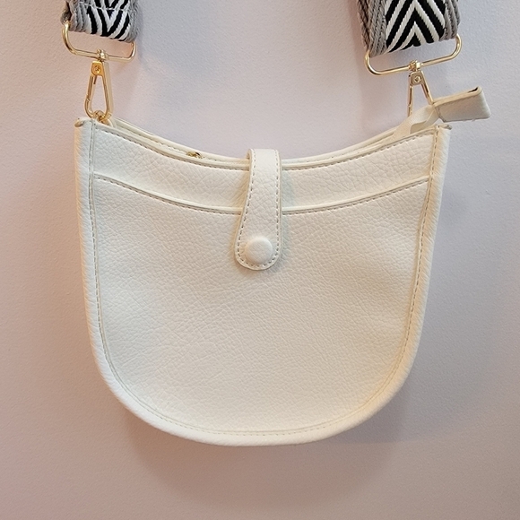 unbranded Handbags - Vegan Leather Guitar Strap Crossbody Handbag